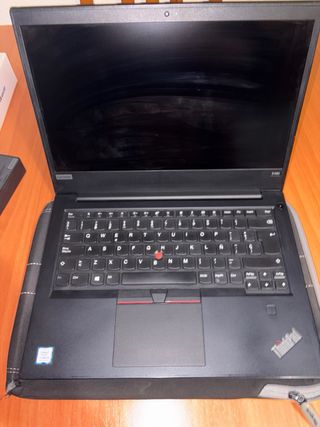 Portátil Lenovo ThinkPad E490 Negro