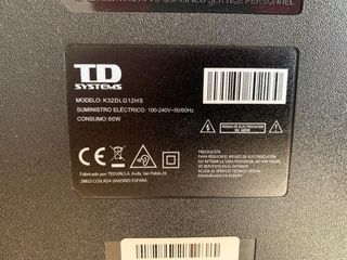 TD System Smart TV 32 Negra
