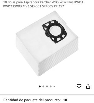 Aspirador Karcher WD 2 Plus V-12/4/18/C