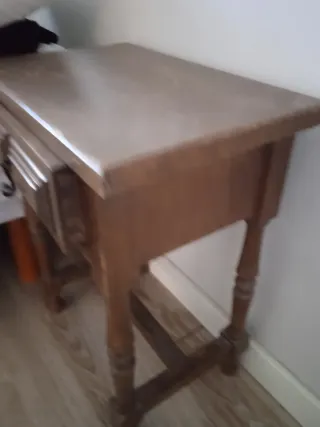 Mesa Auxiliar Vintage Madera