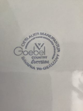 Goebel Country Lorraine Vajilla