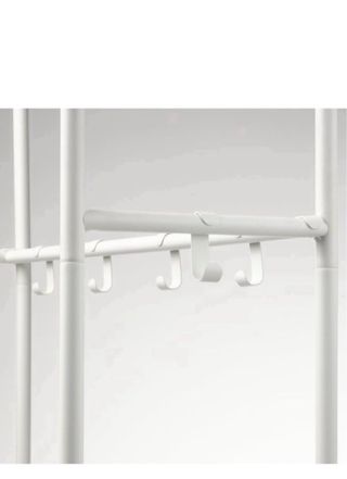 Perchero/Zapatero Metálico Blanco Ikea