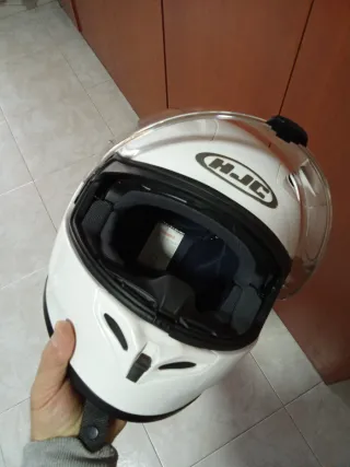 Casco HJC blanco