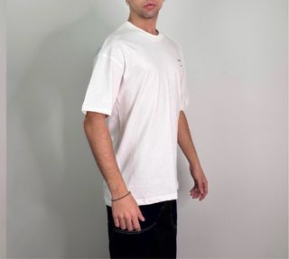 T-shirt Lucky Uomo Tg M Bianca