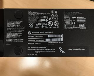 HP Slimline 260-p21nr Ordenador Sobremesa Negro