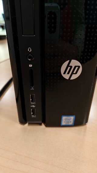 HP Slimline 260-p21nr Ordenador Sobremesa Negro