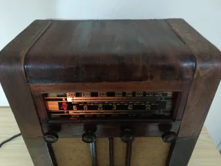 Radio Antigua Vintage Madera