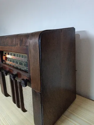 Radio Antigua Vintage Madera