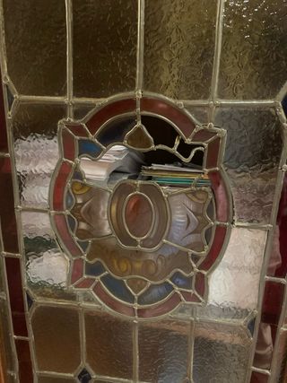 Armario Castaño con Cristal