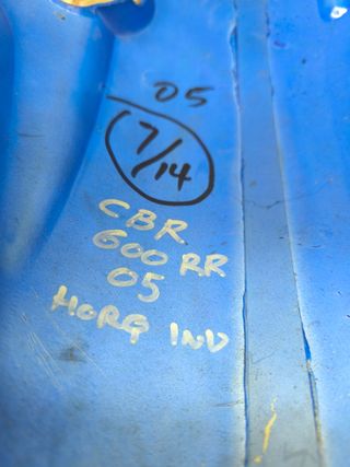 GUARDABARROS USADO HONDA CBR600RR 05 INVERTIDA