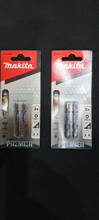 Makita Premier Pz1 e Pz3 punte per avvitatore