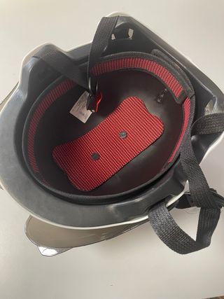 Casco patín con visera