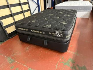 CANAPE Y COLCHON VISCO CARBONO 135x190