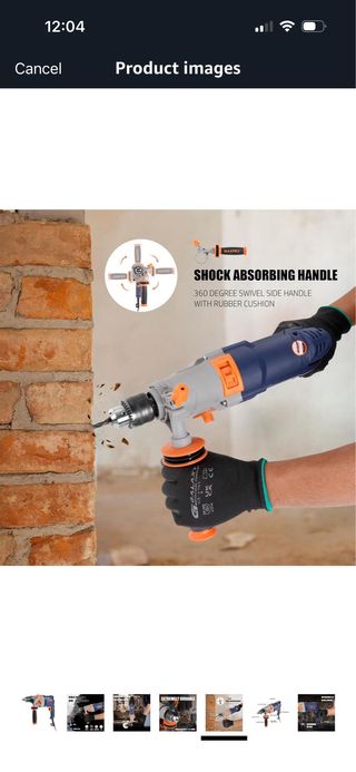 Hammer Drill MAXPRO 1050W 2800RPM, Variable Veloci