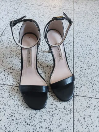 Sandalias de tacón Zara Talla 37