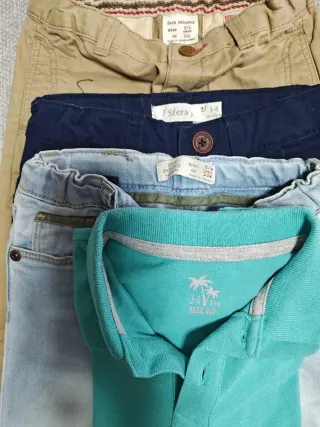 Lote 7 Pantalones Niño 3-4 Años