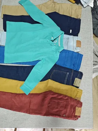 Lote 7 Pantalones Niño 3-4 Años