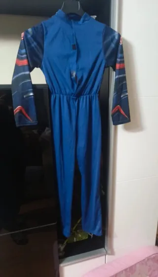 Disfraz Capitán América Talla 7 años. 122 cm