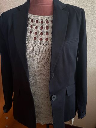 Americana azul marino Talla 40