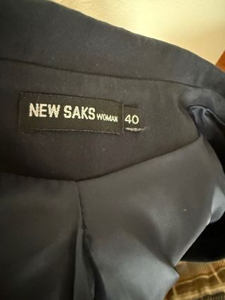 Americana azul marino Talla 40