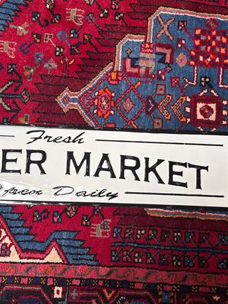 Chapa Decorativa Flower Market