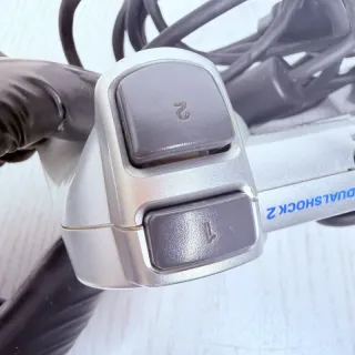 Controller PS2 Sony Argento