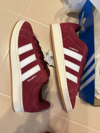 Adidas Campus Granate Talla 45 1/3