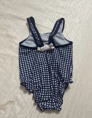 Costume intero bimba Chicco a quadretti