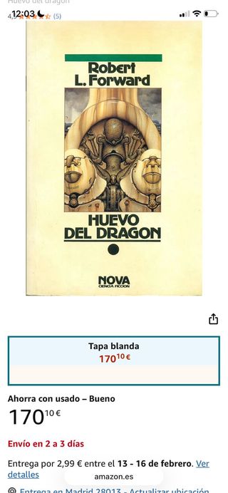 Huevo del Dragón de Robert L. Forward
