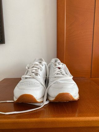 Zapatillas Reebok Classic Leather Blancas TALLA 45