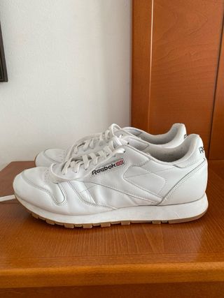 Zapatillas Reebok Classic Leather Blancas TALLA 45