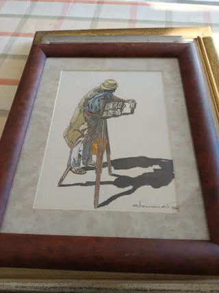 Cuadro firmado por el artista