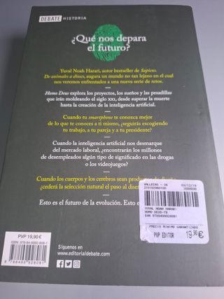 Homo Deus: Breve historia del mañana