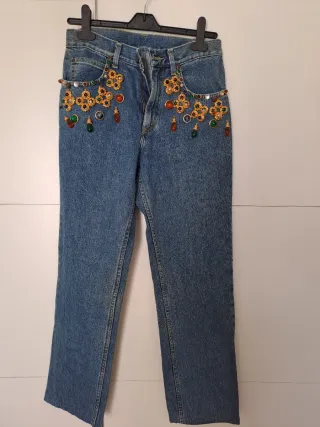 Conjunto vaquero adornado