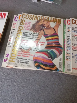 Revistas Cosmopolitan antiguas. Años 93 al 97.