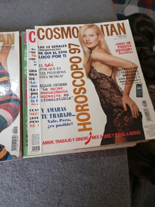 Revistas Cosmopolitan antiguas. Años 93 al 97.