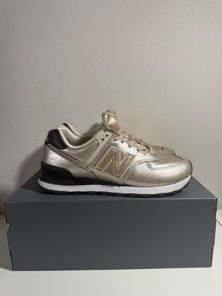 New Balance Rosa Oro Donna