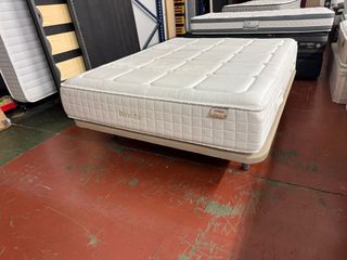BASE Y COLCHON FLEX BREDA VISCO 150x190