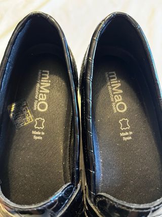 Mimao Zapatos Charol Negro Talla 37