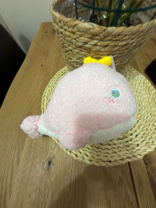 Peluche Ballena Rosa Bebé