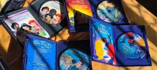 Conjunto 4 DVDs Disney Princesas Español
