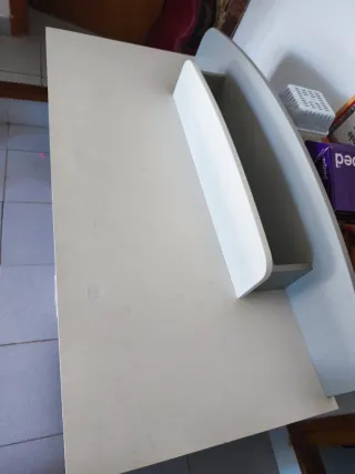 Escritorio infantil niña rosa estrellas