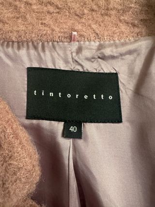 Abrigo Tintoretto Rosa Mujer