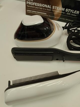 PLANCHA DE PELO STEAM POD LOREAL & ROWENTA