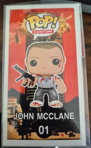 Funko Pop John McClane Custom Edición Limitada
