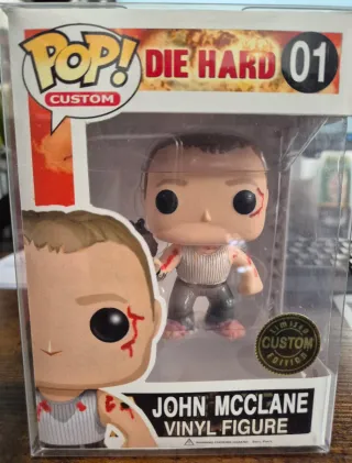 Funko Pop John McClane Custom Edición Limitada