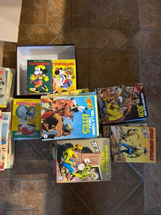 Lotto Fumetti Tex,Topolino,Blek...