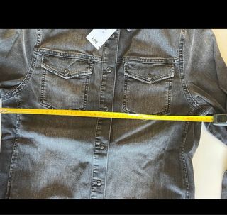 Lee Vestito Jeans Grigio Tg XS