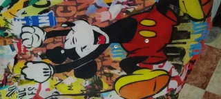 Camisa estampada Mickey Mouse