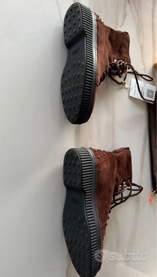 Scarpe Tod’s Marrone Scamosciate